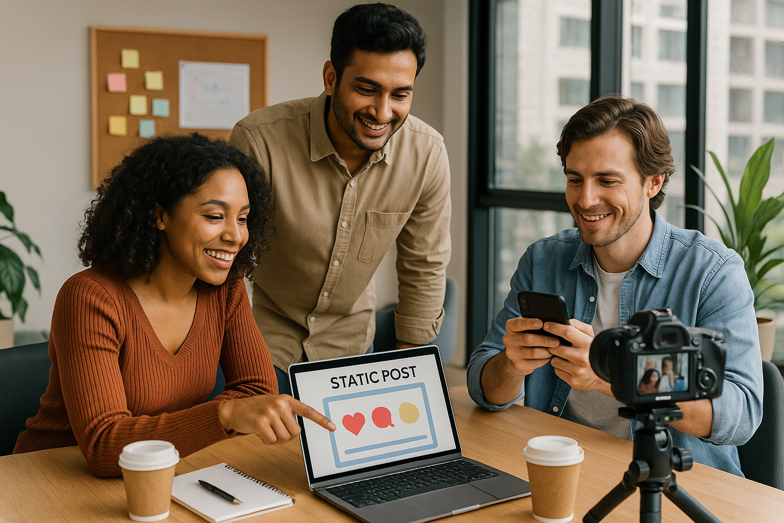 Static Posts in Social Media Marketing